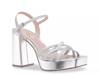 Sarina Platform Sandal Silver Metallic view