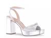 Seline Platform Sandal Silver Metallic view