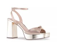 Seline Platform Sandal Gold Metallic view