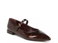 Nalin Mary Jane Flat Dark Brown view