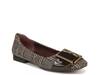 Tahlia Flat Dark Brown/Multicolor Plaid view