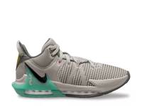 LeBron Witness 7 Basketball Sneaker - Men's Grey/Green view