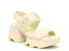 Kinetic Impact Sandal Off White/Lime Green view