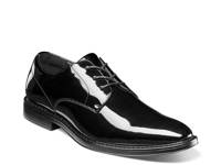Centro Formal Flex Plain Toe Oxford Black Patent view