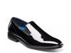 Centro Formal Flex Plain Toe Loafer Black Patent view