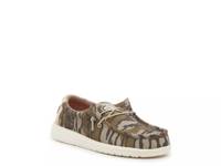 Wally Slip-On Sneaker - Kids' Green/Black Camo Print view