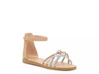 Stassi Sandal - Kids' Tan/Lavender/Seafoam Green view