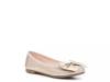 Aubrey Flat - Kids' Gold Metallic view