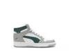 Rebound Layup SL High-Top Sneaker - Kids' White/Green view