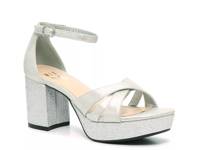 Ashley Platform Sandal Silver Metallic view