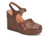 Babette Wedge Sandal Brown view