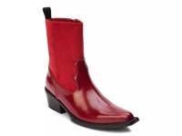 Harriet Bootie Burgundy view