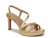 Abby Platform Sandal Gold Metallic view