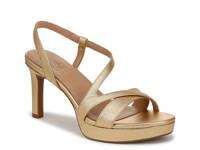 Abby Platform Sandal Gold Metallic view