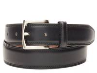 Double Stiched Edge Belt Black view