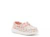 Wendy Slip-On Sneaker - Kids' White/Pink/Multicolor Rainbow Print view