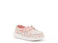 Wendy Slip-On Sneaker - Kids' White/Pink/Multicolor Rainbow Print view