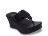Padma Wedge Sandal Black view