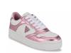 Miram Panda Sneaker - Women's White/Pink Metallic view