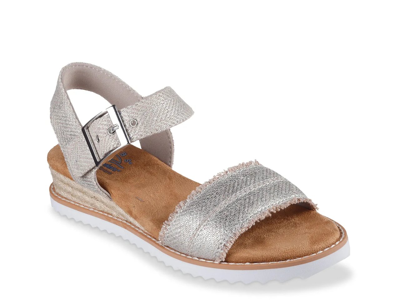 BOBS from Skechers Desert Kiss Gold Crush Wedge Sandal