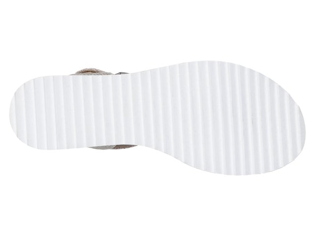 BOBS from Skechers Desert Kiss Gold Crush Wedge Sandal