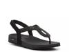 Arch Fit Meditation Sandal Black view