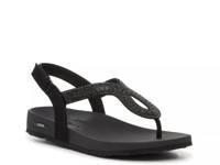 Arch Fit Meditation Sandal Black view