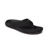 Raglan Flip Flop Black view