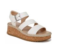 Ellie Wedge Sandal White view