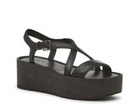 Debut Platform Sandal Black view