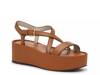 Debut Platform Sandal Deep Honey Brown view