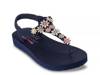 Cali® Meditation Happy Daisies Sandal Navy view