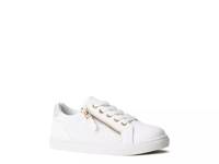 Side Zipper Sneaker - Kids' White view