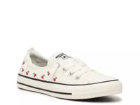 Chuck Taylor All Star Shoreline Sneaker - Women's White Cherry Print view