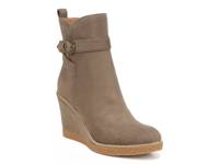 Ina Wedge Bootie Dark Olive Green view