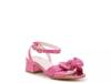Megan Sandal - Kids' Hot Pink Metallic view