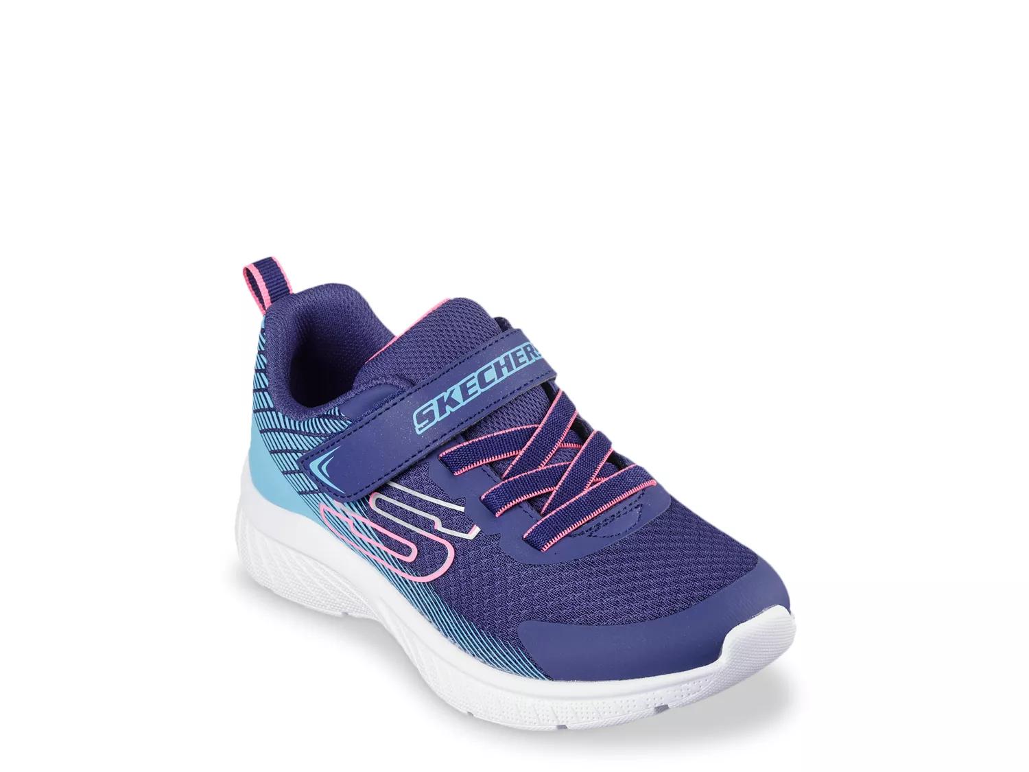 Skechers Microspec Plus Sprint Speed Sneaker Kids' | Girl's | Purple | Size 11 Youth | Sneakers