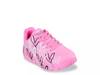 Uno Lite Metallic Love Sneaker - Kids' Fuchsia view