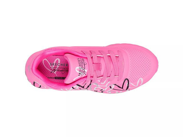 Skechers Uno Lite Metallic Love Sneaker - Kids' - Free Shipping | DSW