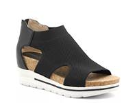 Charla Wedge Sandal Black view