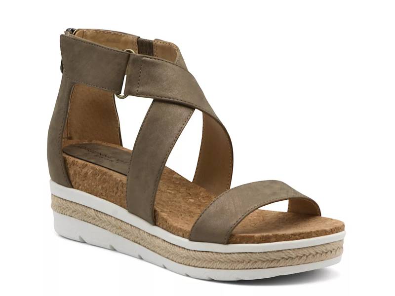 Capers Wedge Sandal
