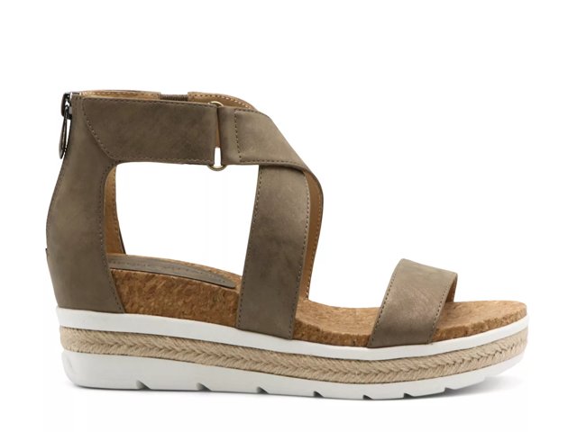 Capers Wedge Sandal