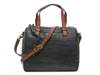 Rachel Leather Satchel Black view