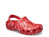 Classic Valentine's Day Clog Red view