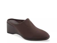 Aki Wedge Mule Dark Brown view