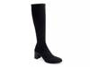 Centola Boot Black Gabardine Fabric view
