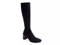 Centola Boot Black Gabardine Fabric view
