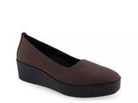 Cowley Wedge Slip-On Java Stretch view