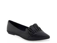Dillion Ballet Flat Black Leather view