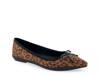 Dumas Ballet Flat Brown Leopard Print view